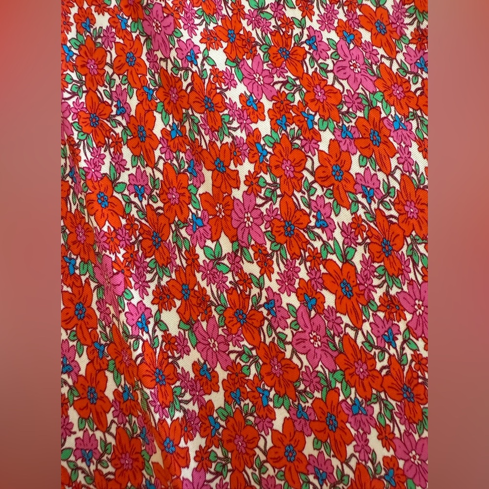 J. Crew Red Floral Maxi Dress - Picture 4 of 7